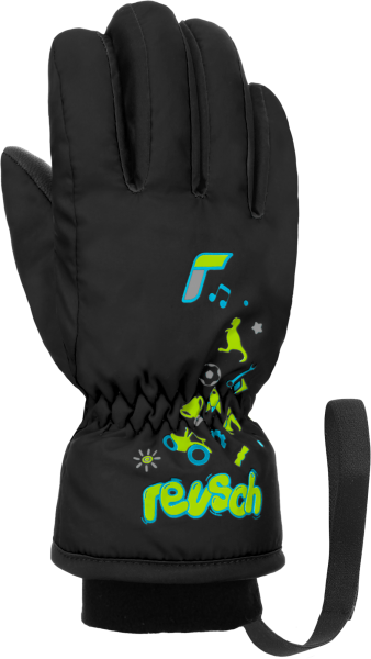 Reusch Kids 6285105 7700 black front